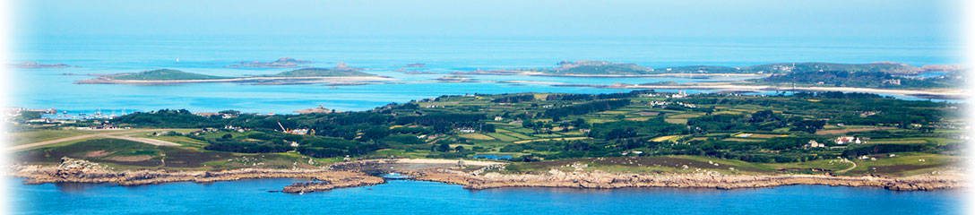 Video: Helicopter arrival at Tresco, Scilly Isles